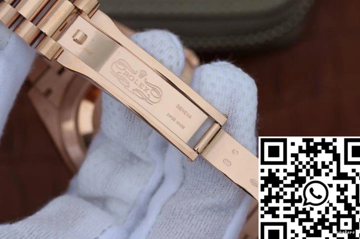 Brown Factory Rolex Date 228235 Dial Day 40mm EW 0417